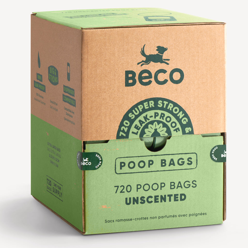 Beco - Poop Bags Recycled - Unscented (720)