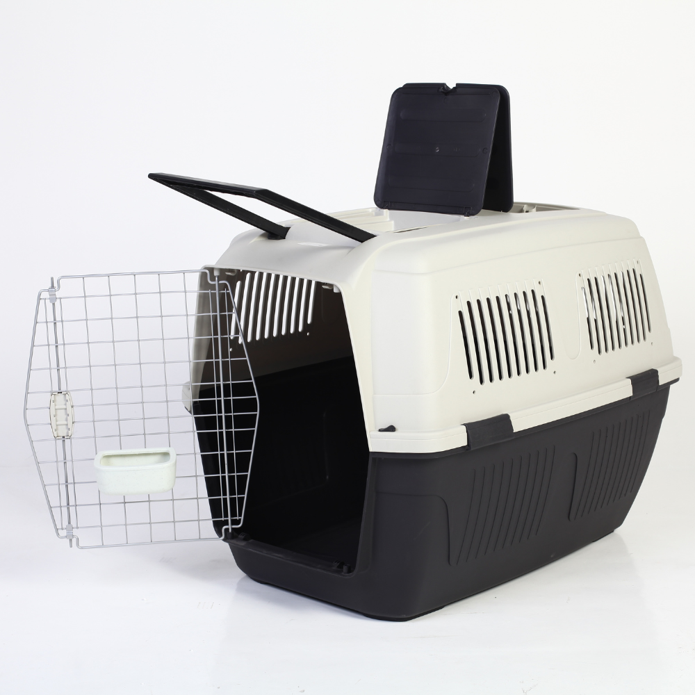Topmast Transportbox Deluxe - Voor Huisdieren - IATA Reismand - Diverse Maten kleine tot grote hond - Hondenbuggyspecialist.nl