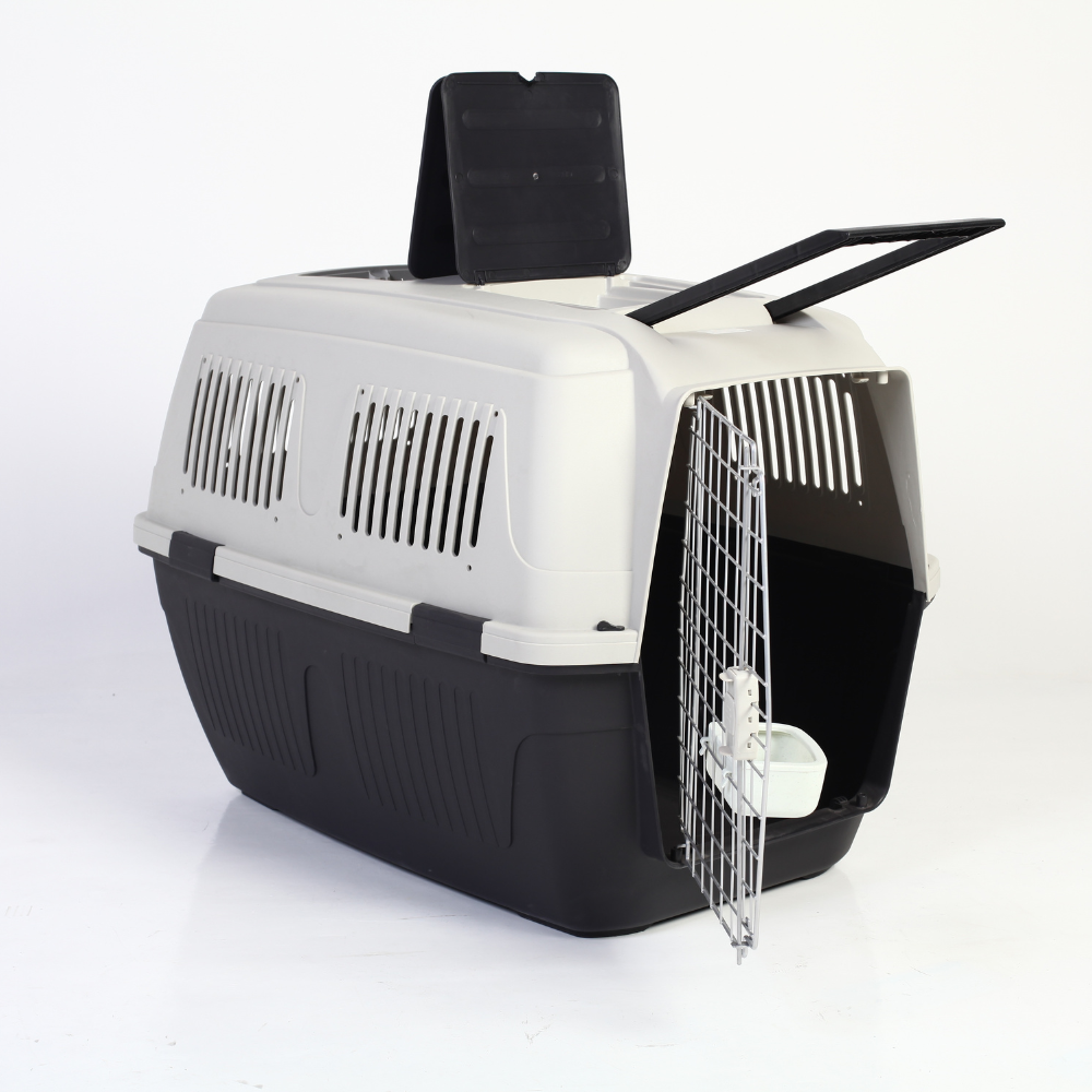 Topmast Transportbox Deluxe - Voor Huisdieren - IATA Reismand - Diverse Maten kleine tot grote hond - Hondenbuggyspecialist.nl
