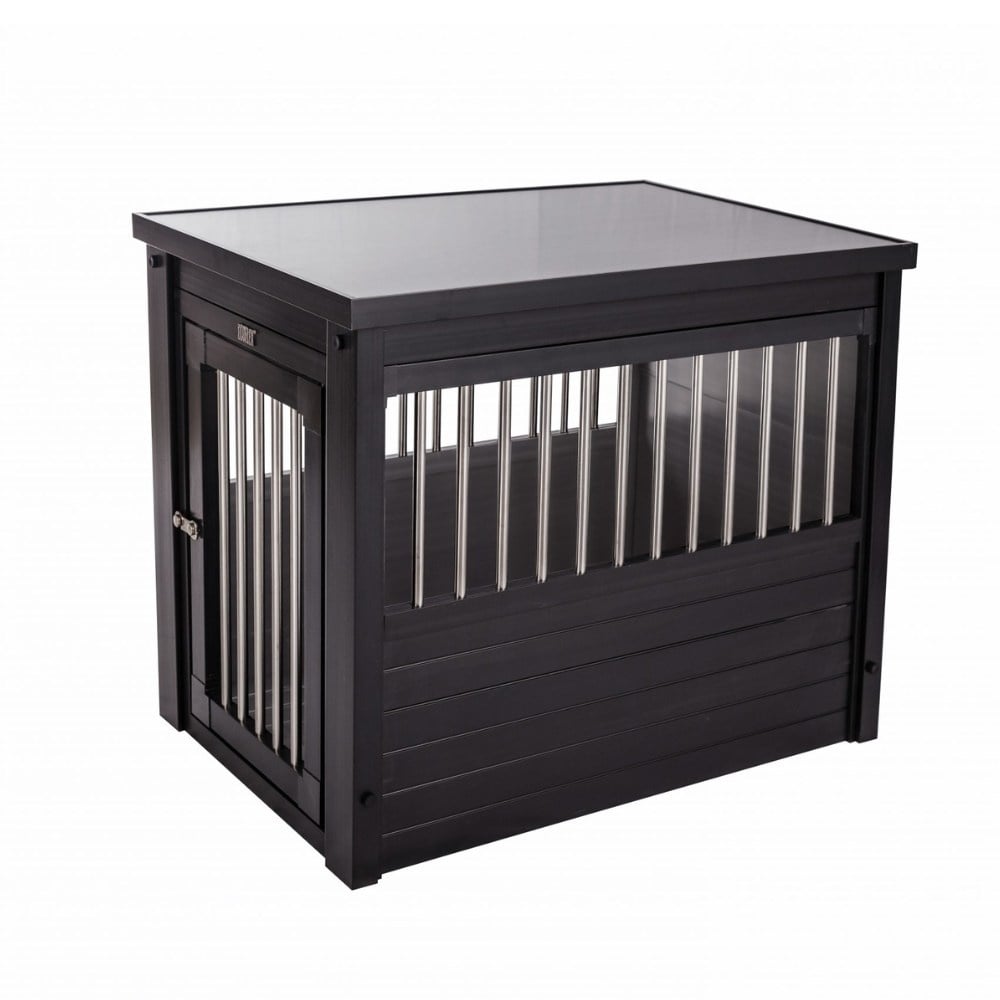 InnPlace™ Hondenbench & bijzettafel Maat: L - 91 x 61 x 71 cm, Kleur: Espresso