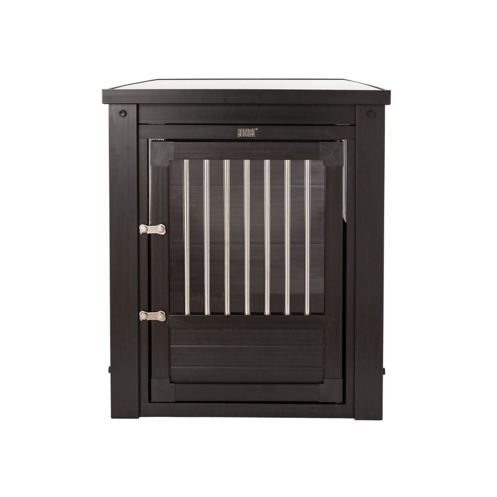 InnPlace™ Hondenbench & bijzettafel Maat: L - 91 x 61 x 71 cm, Kleur: Espresso