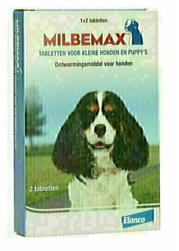 Milbemax Tablet Ontworming Puppy / Kleine Hond