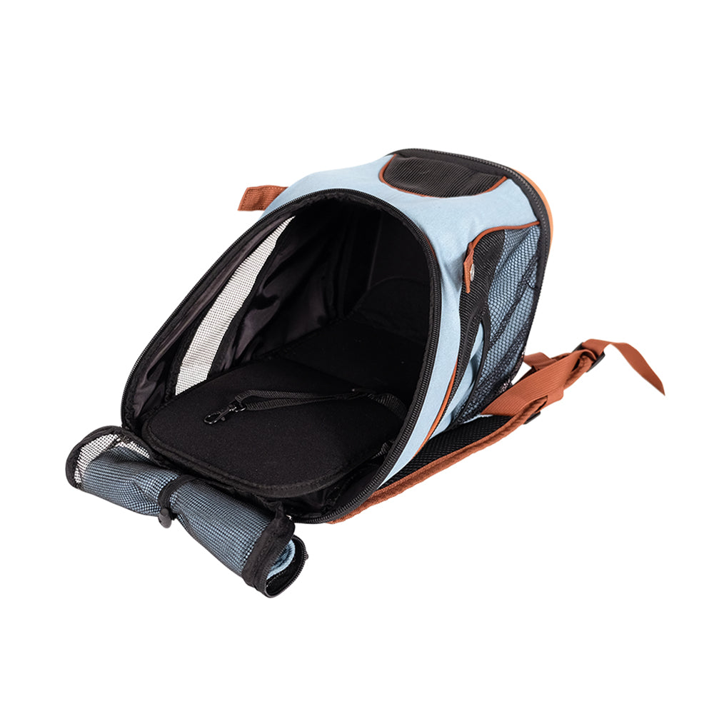 New Denim Fun Lightweight Pet Backpack - Hondenbuggyspecialist.nl