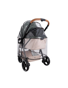 Raincover transparant Retro Luxe Stroller - Hondenbuggyspecialist.nl