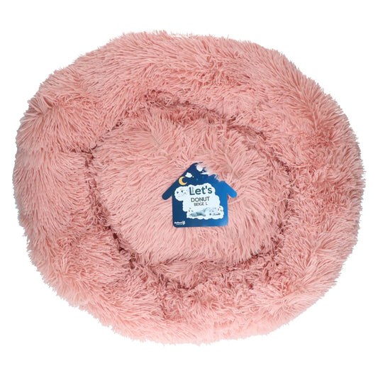 Let's Sleep Donut Beige Kleur: Roze maat: L - ø 60 cm