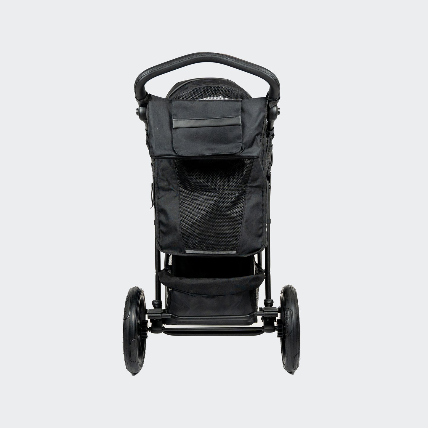 InnoPet Premium Cozy Air - Hondenbuggy INCL. regenhoes Zwart - kleine tot middelgrote hond max. 25kg.