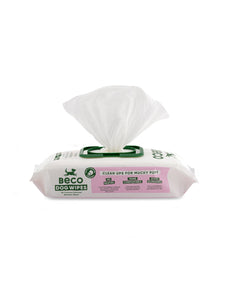 Bamboo Dog Wipes - Coconut Scented - 80 Pack
