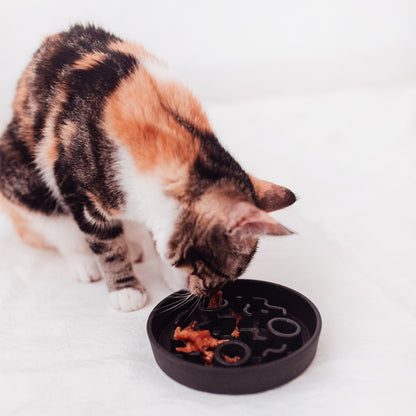 BAMBOO Slow Feeder voor Katten - Ø13,5 - Hondenbuggyspecialist.nl
