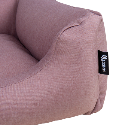 CLASSIC Box Bed Vintage Pink, Maat: Small - 60 x 44 cm - Hondenbuggyspecialist.nl