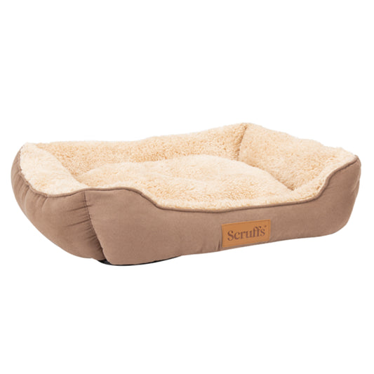 Cosy Box Bed Caramel, Maat: Small - 50 x 40 cm - Hondenbuggyspecialist.nl