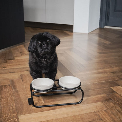 District 70 - BUTLER Voerbakstandaard voor honden – S - Hondenbuggyspecialist.nl