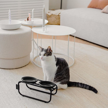 District 70 - BUTLER Voerbakstandaard voor katten - Hondenbuggyspecialist.nl