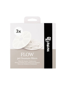 District 70 FLOW Koolstoffilters - 3 stuks - Hondenbuggyspecialist.nl