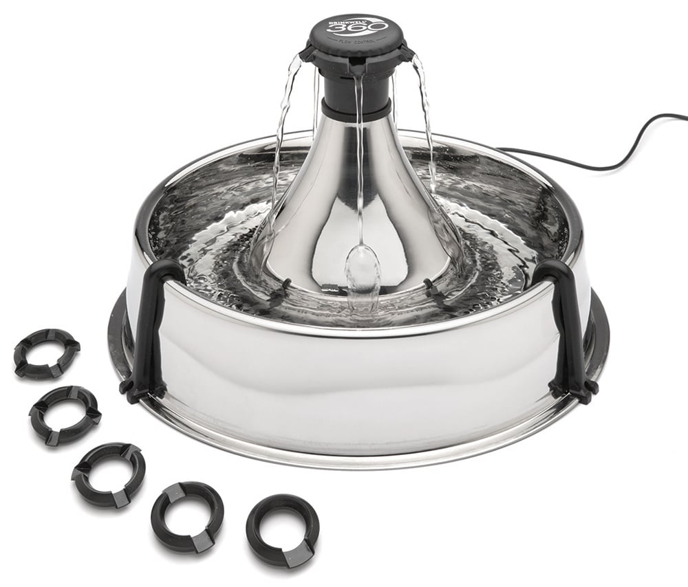 Drinkwell® 360 Stainless Steel Pet Fountain - 3.8 L