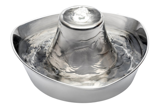 Drinkwell® Seaside Stainless Steel Pet Fountain 1.8L