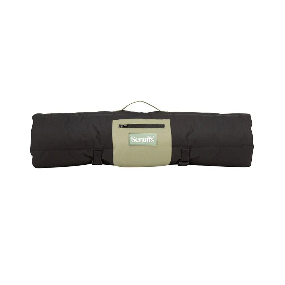 Expedition Roll Up Travel Pet Bed Khaki Green, Maat: One size - 100 x 70 cm