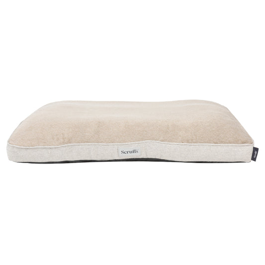 Harvard Memory Foam Orthopedisch Kussen Parel grijs Extra Large - 116 x 75 cm - Hondenbuggyspecialist.nl