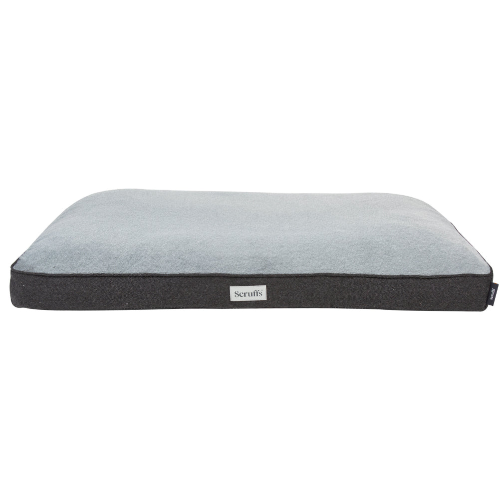 Harvard Memory Foam Orthopedisch Kussen - Grafietgrijs, Maat: Extra Large - 120 x 75 cm - Hondenbuggyspecialist.nl