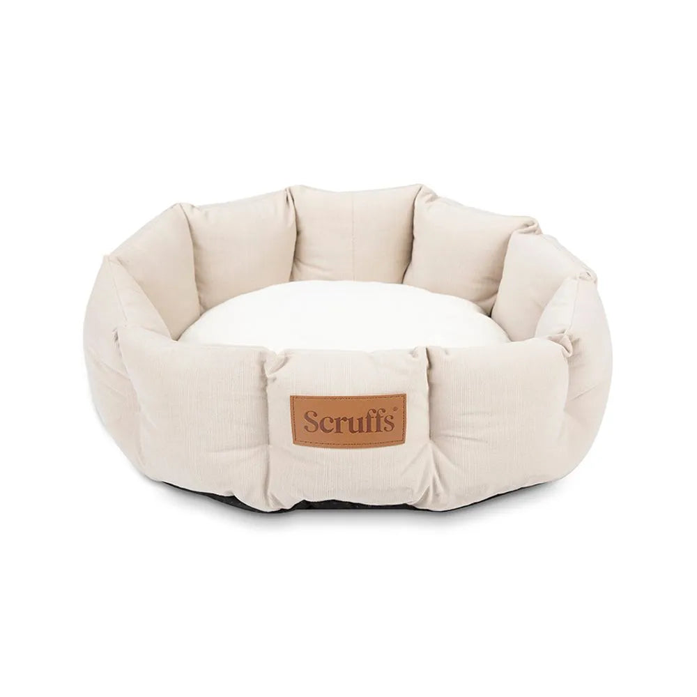 Helsinki Cat Bed - Oatmeal Beige, Maat, Ø 45 cm - Hondenbuggyspecialist.nl