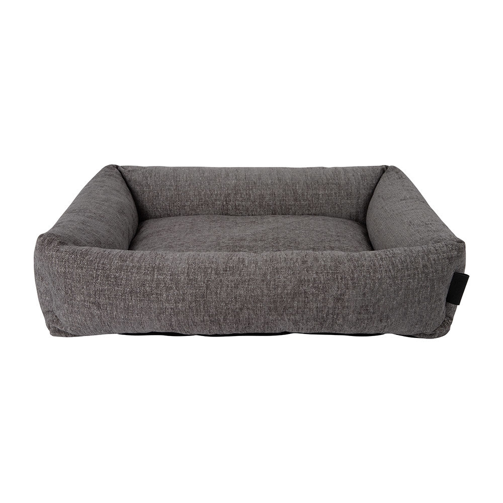 HUSH Hondenmand -  Dark Grey, Maat: Medium - 80 x 60 cm - Hondenbuggyspecialist.nl