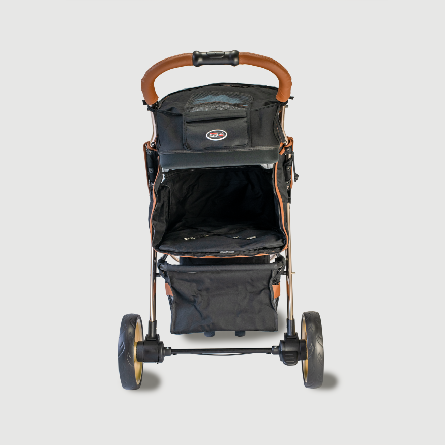 Innopet Buggy Urban Blue INCL. Regenhoes - Hondenbuggyspecialist.nl