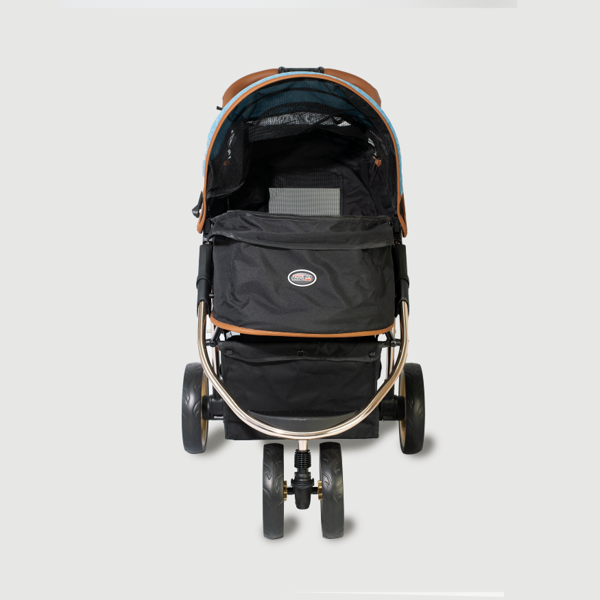 Innopet Buggy Urban Blue INCL. Regenhoes - Hondenbuggyspecialist.nl