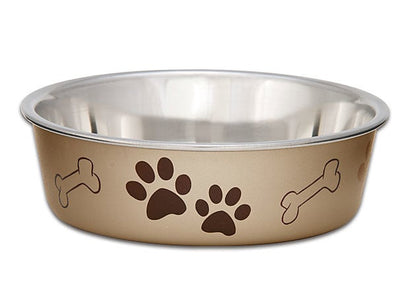Loving Pets Bella Bowl - Champagne, Maat Large