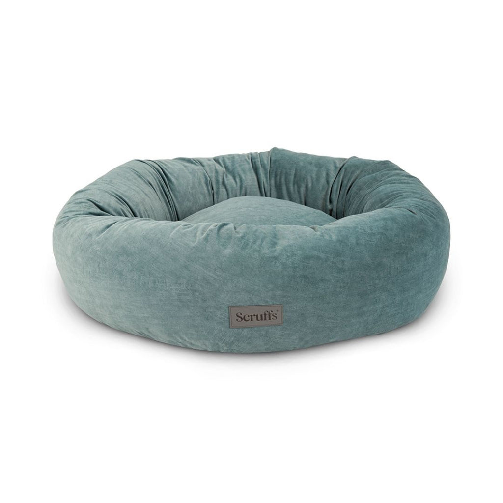 Oslo Ring Bed - Lake Teal, Maat: X-Large - Ø 75 cm - Hondenbuggyspecialist.nl