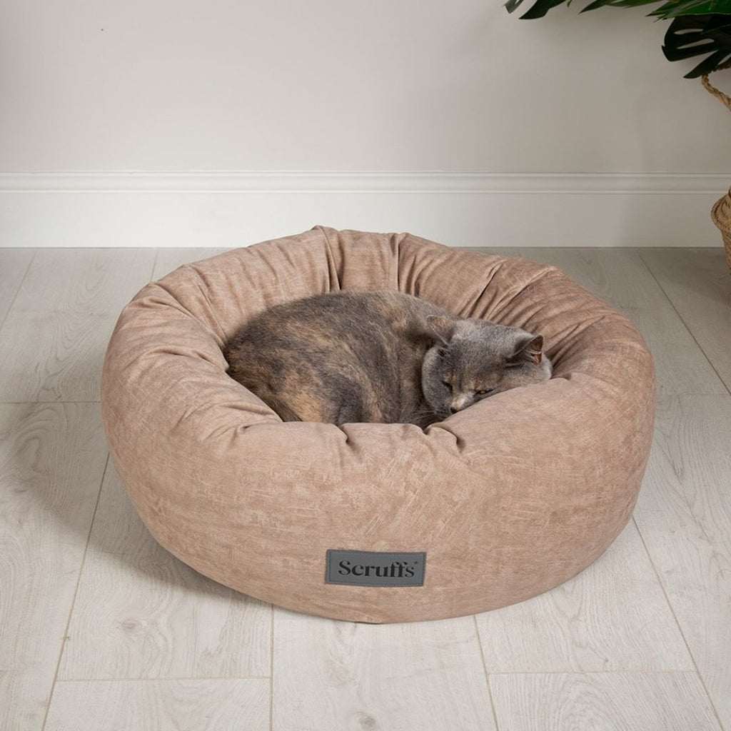 Oslo Ring Bed - Desert Sand, Maat: XX-Large - Ø 85 cm - Hondenbuggyspecialist.nl