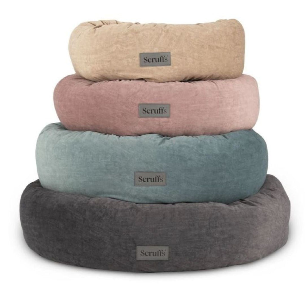 Oslo Ring Bed - Stone Grey, Maat: Medium - Ø 55 cm - Hondenbuggyspecialist.nl