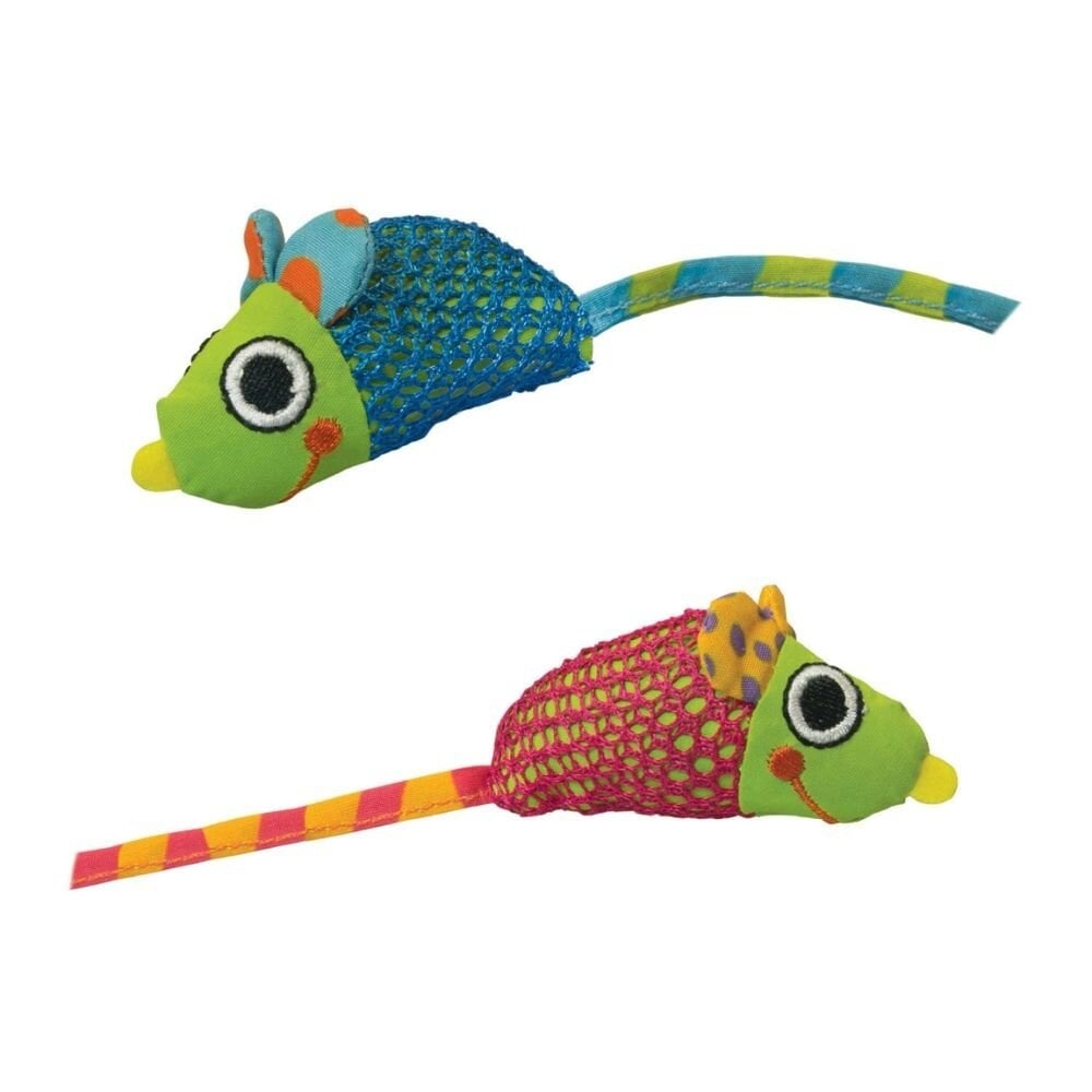 Petstages - Chew Mice Dental Health Cat Toy - 2 Pack