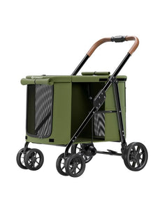 Topmast Hondenbuggy Free Life Olijfgroen Max 25 Kilo