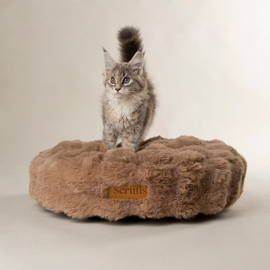 Scruffs - Alpine Cat Bed – One Size - Taupe