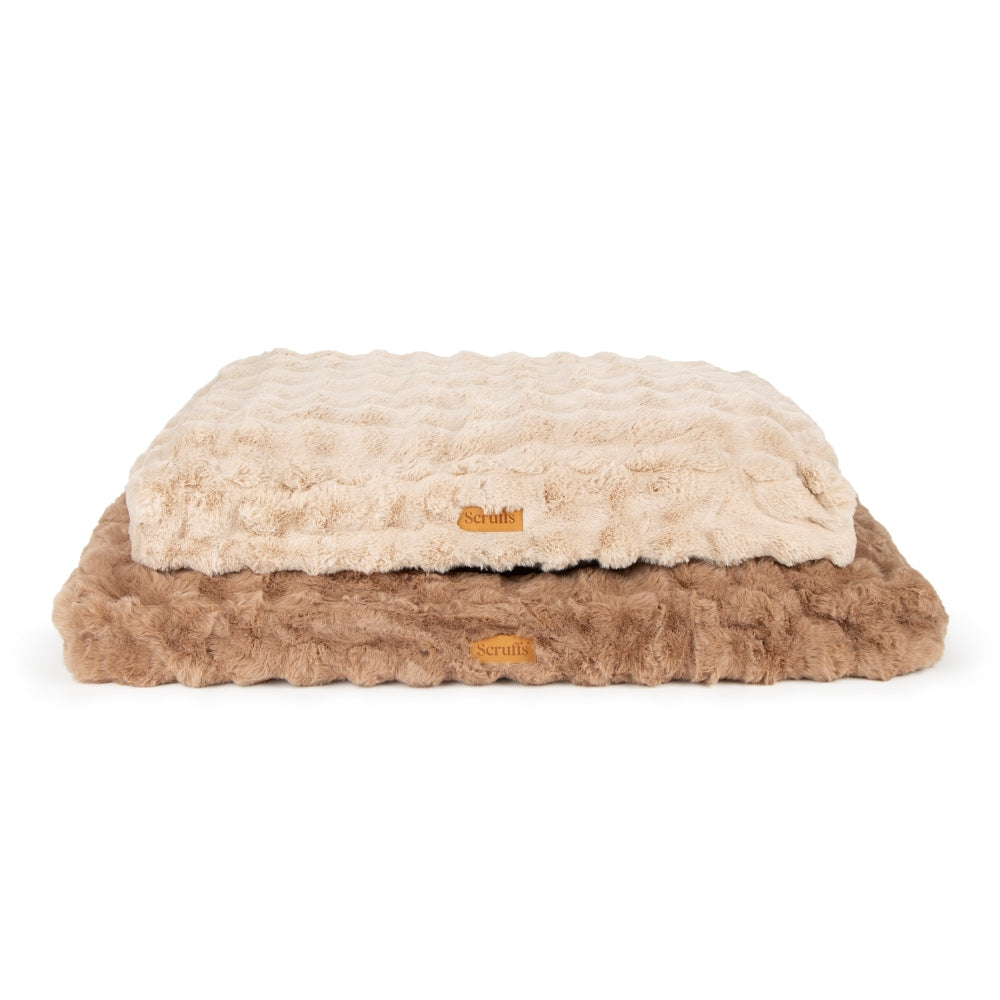 Scruffs - Alpine Mattress – Champagne, Maat: L - 100 x 70 x 14 cm - Hondenbuggyspecialist.nl