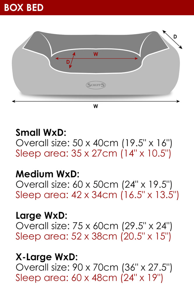 Scruffs Chester Box Bed - Grijs, Maat: Medium - 60 x 50 cm - Hondenbuggyspecialist.nl