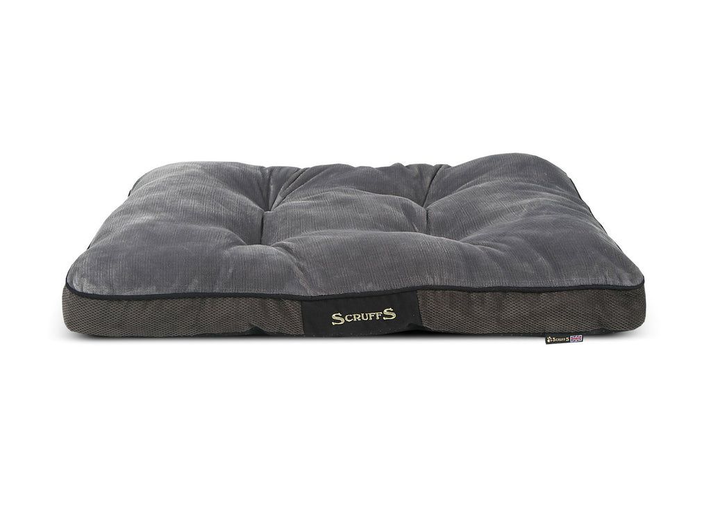 Scruffs Chester Mattress - Grijs, Maat: Medium - 82 x 58 cm - Hondenbuggyspecialist.nl