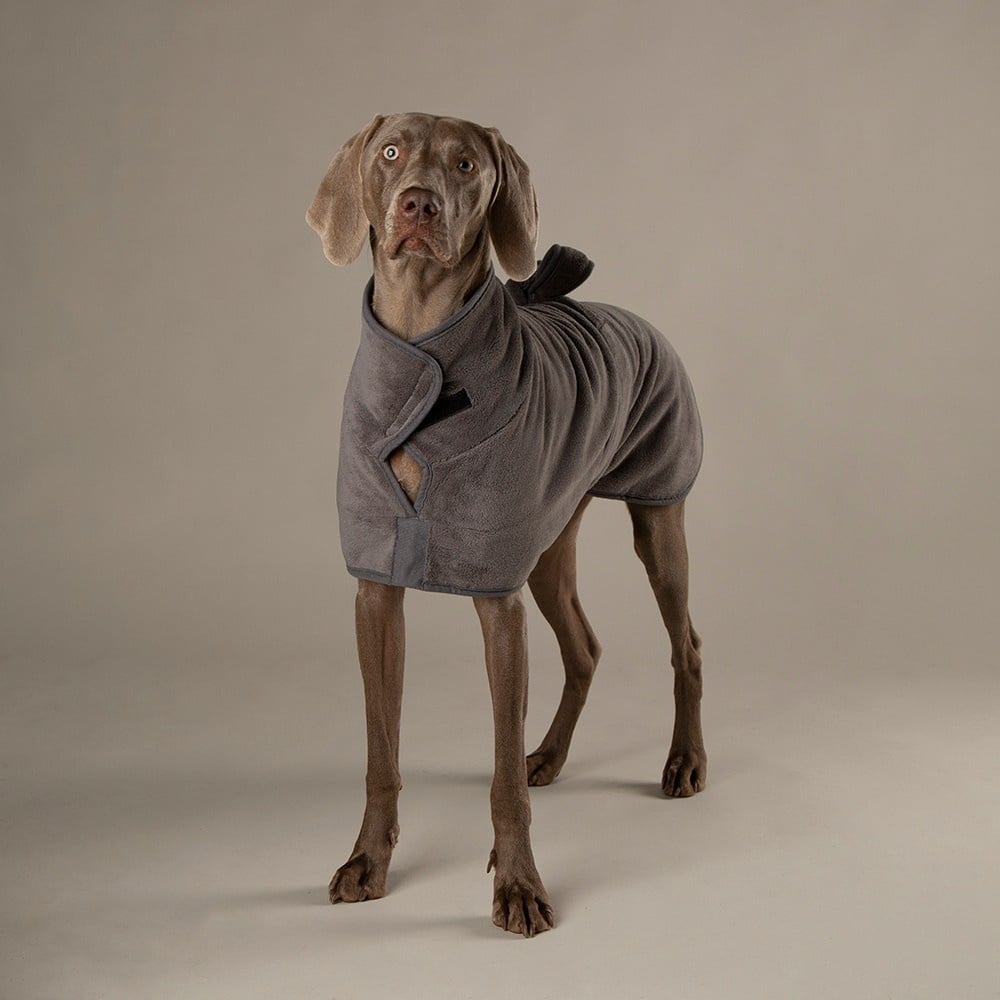 Scruffs - Expedition Dog Drying Coat  Kleur: Grey Maat: X-Large