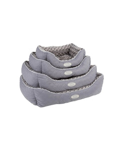 Scruffs Wilton Box Bed - Grijs Extra Large - 90 x 70 cm - Hondenbuggyspecialist.nl