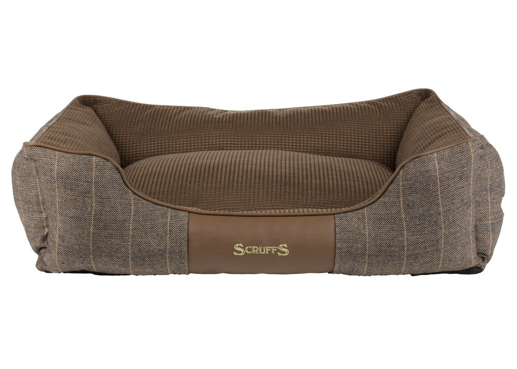 Scruffs Windsor Box Bed -  Chocolade Bruin, Maat: Medium - 60 x 50 cm - Hondenbuggyspecialist.nl