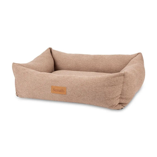 Seattle Box Bed - Sienna Brown, Maat: XL - 90 x 70 cm - Hondenbuggyspecialist.nl