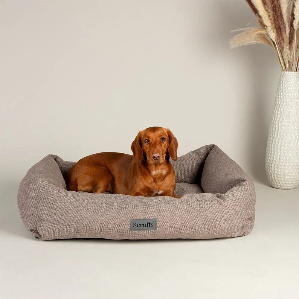 Seattle Box Bed - Stone Grey, Maat: Small - 50 x 40 cm - Hondenbuggyspecialist.nl