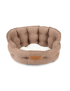 Seattle Cat Bed - Sienna Brown Ø 45 cm - Hondenbuggyspecialist.nl