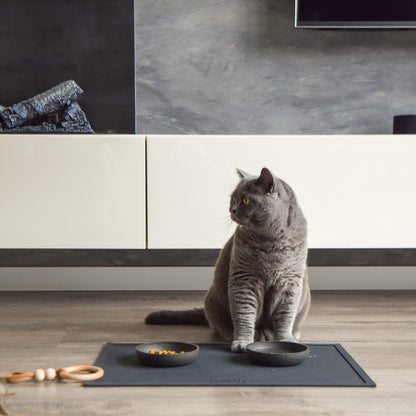 SERVE Placemat - 50 x 35 cm - Dark Grey - Hondenbuggyspecialist.nl