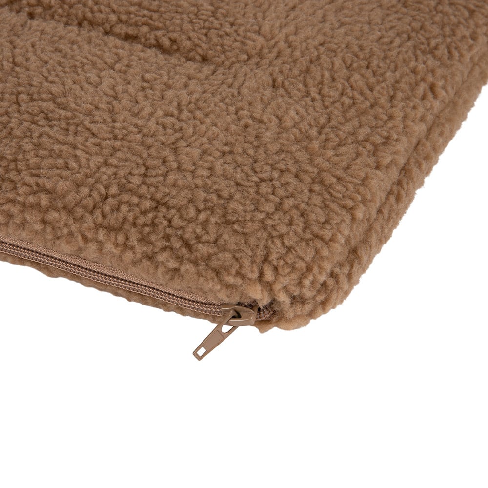 SHERPA Crate Mat Benchkussen, Mocca, Maat: Small