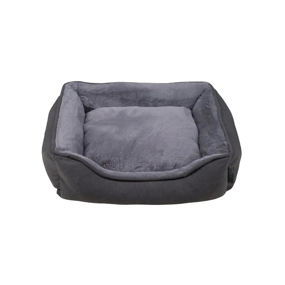 SNUG Box Bed  -  Grijs, Maat: Large - 90 x 70 x 20 cm - Hondenbuggyspecialist.nl