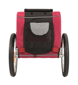 Trixie Hondenfietskar -  Maat S - Zart/Rood - 60X53X60 CM - tot 15kg